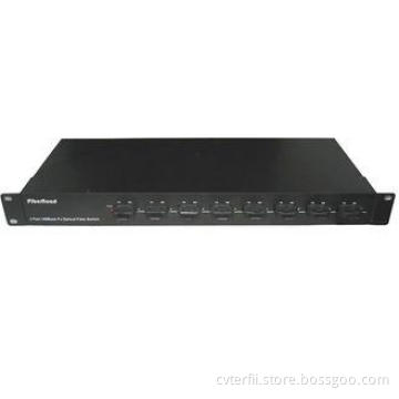 Dynamic LED 100Base-Fx Fiber Optical Switch 100M 8 Port 100